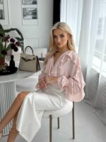 Юбка миди с разрезом спереди — изображение 5