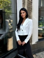 Юбка миди с разрезом