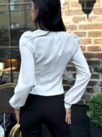 Юбка миди с разрезом