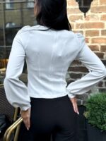 Юбка миди с разрезом