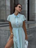 Платье шифон миди — изображение 6