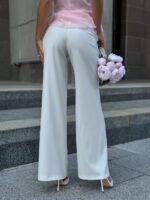 Брюки палаццо с защипами — изображение 3